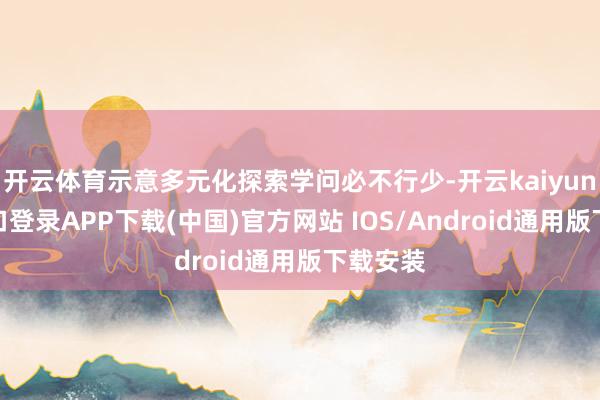 开云体育示意多元化探索学问必不行少-开云kaiyun登录入口登录APP下载(中国)官方网站 IOS/Android通用版下载安装