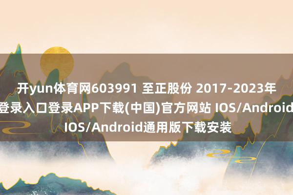 开yun体育网603991 至正股份 2017-2023年报-开云kaiyun登录入口登录APP下载(中国)官方网站 IOS/Android通用版下载安装